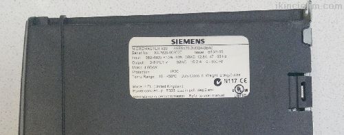 Siemens Hz Kontrol Mm420 6Se6420-2Ud24-0ba0
