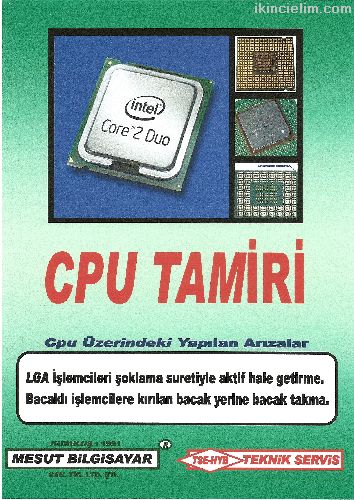 Laptop Cpu Tamiri Mesut Bilgisayar'Da