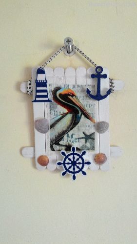 Deniz dekor mini (pelikan 9-9cm)