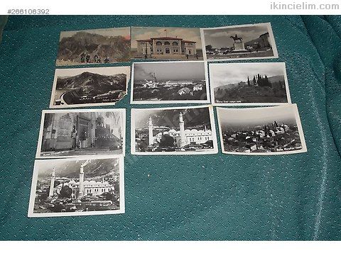 Kartpostal- ankara ve bursa kartposalar