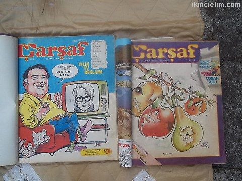 1976 dan1978 e kadar 2 Adet Cilt araf dergisi