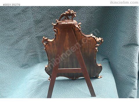 Ayna -fransz antika masa ustu bronz ayna