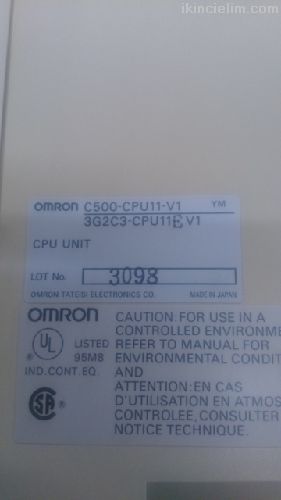 Omron Programmable Controller C500-Cpu11-V1