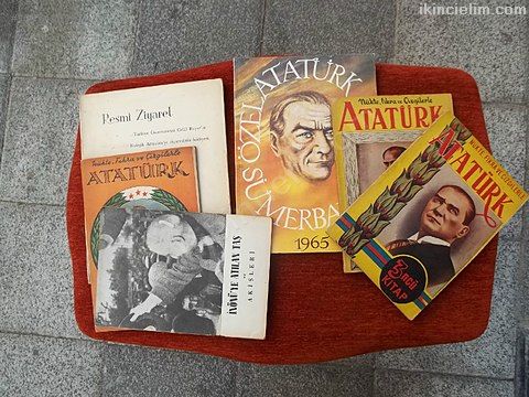 Kitap-muhtelif eski kitaplar, Atatrk, Celal Bayar
