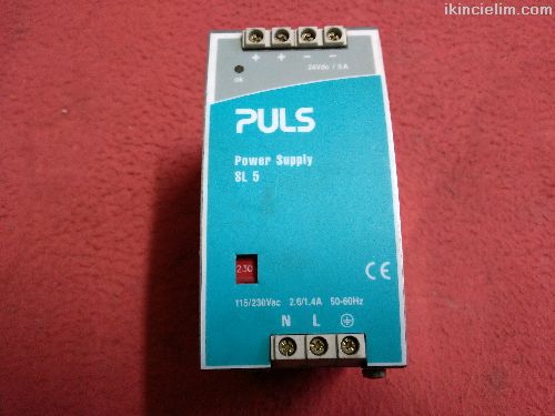 Puls Sl5,100 Power Supply 24V 5A Test Ve Kontrolle