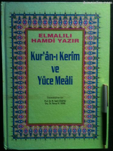 Kur'an- Kerim ve Yce Meali /Elmall Hamdi Yazr