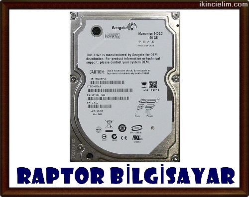 120 Gb Sata 2.5'' Laptop Hard Disk (Adetli)