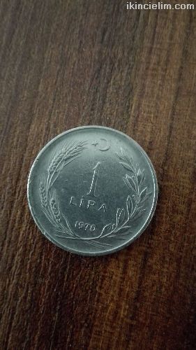 1970 tarihli 1 lira
