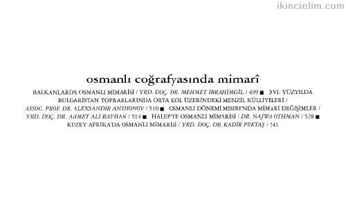 Osmanl Mimarisinde Estetik