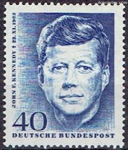 Almanya (Bat) 1964 Damgasz J.F. Kennedy'Nin lm