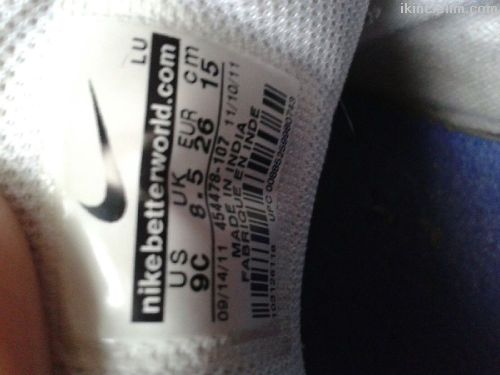 Nike Kz/Erkek cocuk spor ayakkab 26 numara