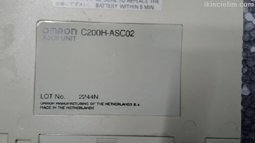 Pc Omron C200H-Asc02 Unit Module