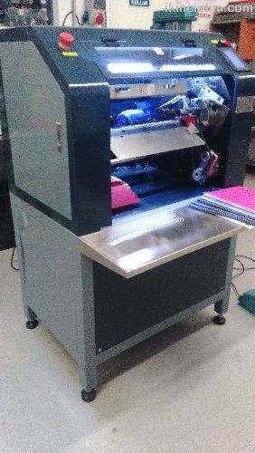 Otomatik Plastik Helezon Ciltleme Makinas