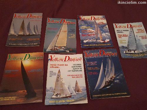 Yelken dnyas dergi koleksiyonu