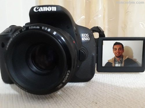 Temiz Canon 650D + Ekstralar