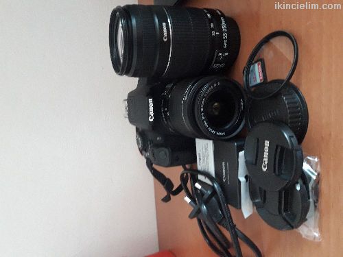 Canon Eos 700D az kullanlm fotograf makinesi