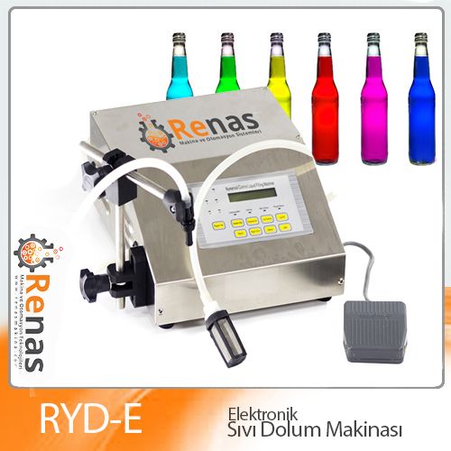 Ryd-E Elektronik Sv Dolum makinas (3-3000ml)