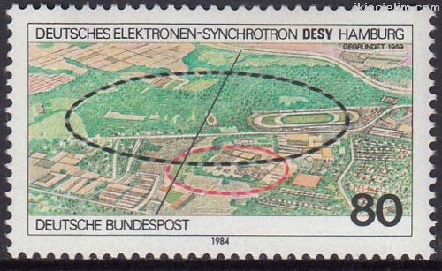 Almanya (Bat) 1984 Damgasz Hamburg Synchrotron M