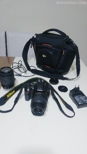 Nikon D5100 Fotoraf makinesi tm aralaryla bera