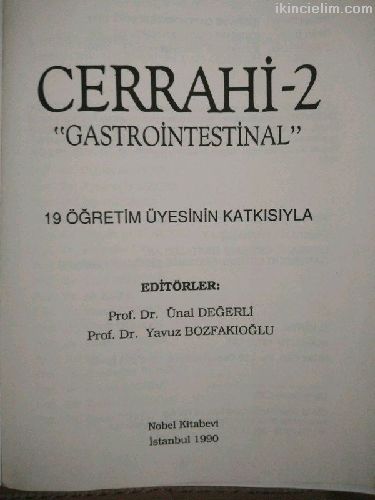 Cerrahi 2 gastrointestinal