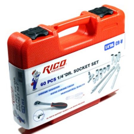 Rico Rc1012 60 Para 1/4 Lokma Anahtar Seti