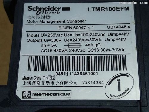 One Schneider Electric Controllers Ltmr100Ebd
