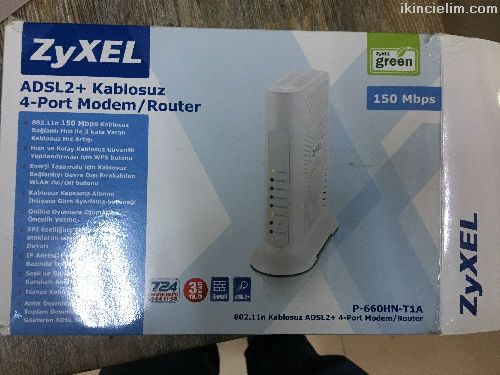 Zyxel P-660N-T1A 802.11n 150 Mbps Kablosuz Adsl2+