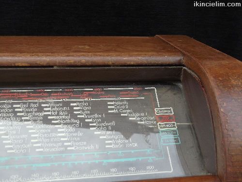 Aga antika koleksiyonluk radyo