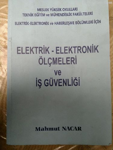 Elektrik-Elektronik lmeleri Ve  Gvenlii