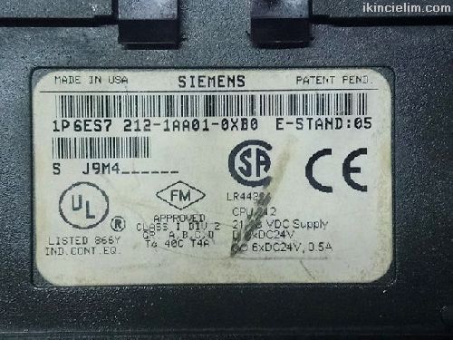 Siemens 6Es7 212-1Aa01-0Xb0 Cpu 212