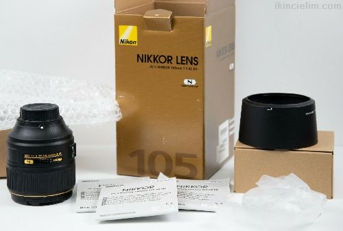 Nikon D850 Fx formatl Gvde w / Af-S Nkkor 105mm
