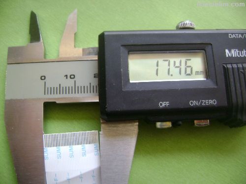 Sumtomo-G  2896  80C Vw-1  34 Pin Flex Kablo