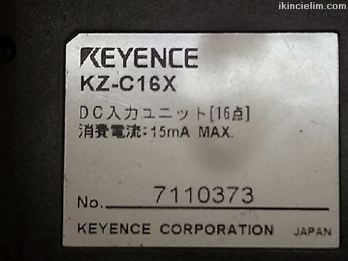 Keyence Kz-C16X Plc Input Module