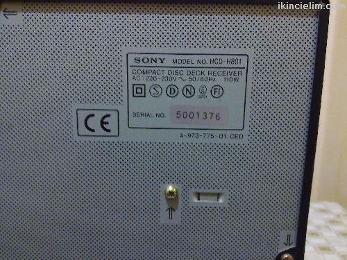 Sony Mhc 801 Mzik Seti Gvdesi Satlktr
