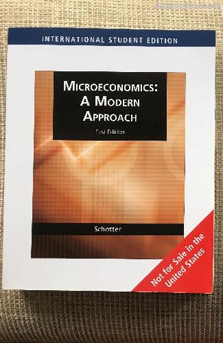 Microeconomics: A Modern Approach