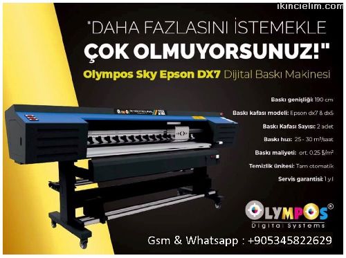 Olympos dijital bask makinesi