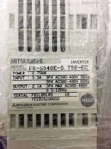 Mtsubsh Fr-S540E-0.75K-Ec 0.75 Kw