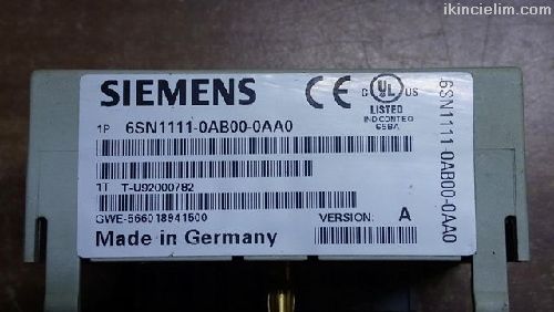 6Sn1111-0Ab00-0Aa0 Siemens drive module