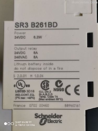 Schneider Electric Sr3B261Bd