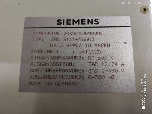 Siemens Simodrive 6Sc 6111-2Aa00