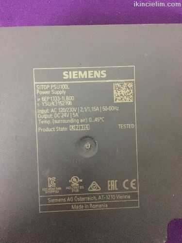 Siemens Stop Psu100L 6Ep133-1Lb00