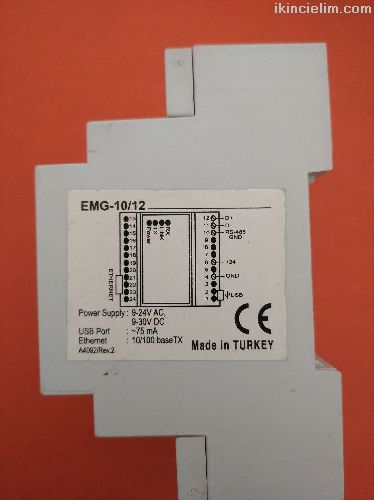 Emg-12 Entes Ethernet Modbus Gateway