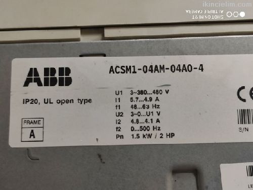 Acsm1-04Am-04A0-4 Abb Drve Inverter