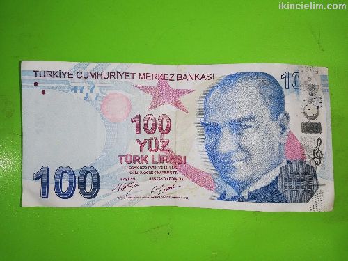 Trkiye Merkez Bankas Hatal 100Tl