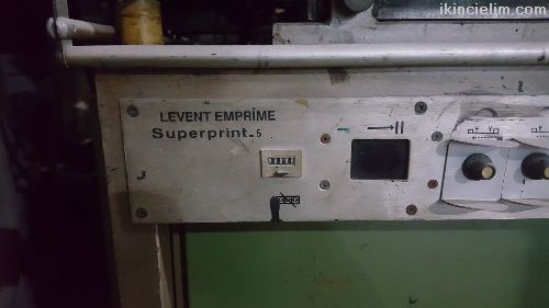 Uv kurutmal emprime serigrafi bask makinesi