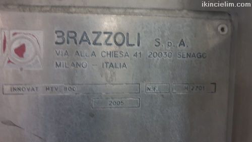 Brazzoli marka 800 kg 2005 model ht boyama 2 adet