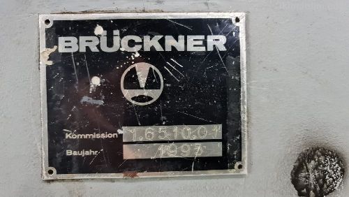 Bruckner 1995 Model 2.40 En 6 Kabin Ram Makinesi