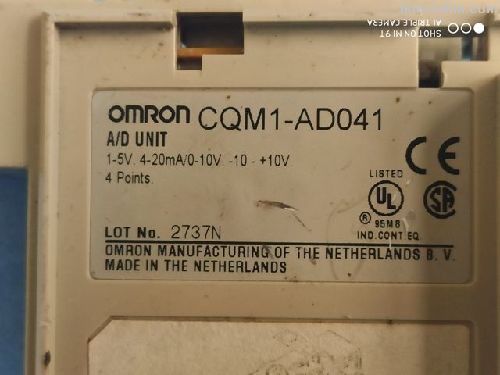 Omron Plc Cqm1-Ad041