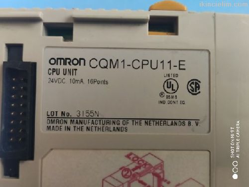 Omron Cpu Cqm1-Cpu11-E