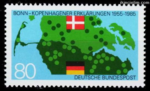 Almanya (Bat) 1985 Damgasz Kopenhang-Bonn Dekler